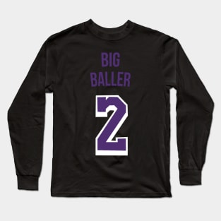 Lonzo Ball 'Big Baller' Nickname Jersey - Los Angeles Lakers Long Sleeve T-Shirt